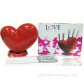 Promotional Gift Heart Shaped Knife Block with 5 PCS Kitchen Knives (TV228)
